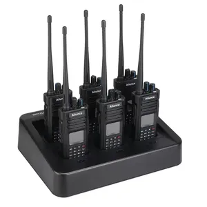 Caricabatterie a 6 vie per Ailunce HD1 amatoriale DMR Walkie Talkie digitale GPS UV Dual Band Radio slot di ricarica multiunità a sei vie C9059J