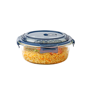 Boîte de conservation <span class=keywords><strong>alimentaire</strong></span> en verre <span class=keywords><strong>sous</strong></span> <span class=keywords><strong>vide</strong></span>, <span class=keywords><strong>hermétique</strong></span>, résistante à la chaleur, compatible micro-ondes, moderne, pour la cuisine, le camping, boîte de conservation <span class=keywords><strong>alimentaire</strong></span> écologique - Product Image 6