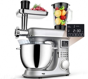 Impastatrice per Pane 8L, Mixer da Tavolo Multifunzione 5-in-1, Macchina per Frutta e Verdura, Spremiagrumi, Mixer da Cucina - Product Image 1