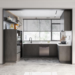 Usine du Vietnam en gros Armoire mobile de <span class=keywords><strong>cuisine</strong></span> en bois massif avec <span class=keywords><strong>rideau</strong></span> Armoire de <span class=keywords><strong>cuisine</strong></span> sur pied avec tiroirs - Product Image 2