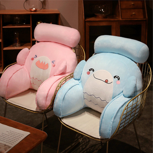 Bán Buôn Giường Còn Lại Có Thể Giặt Ghế Đệm Giường Đọc Sách Gối Trở Lại Phần Còn Lại Gối Ngồi Trong Giường Với Cánh Tay Trẻ Em TV Ngồi lên Gối - Product Image 1