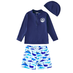 Costume da bagno bambino di buona qualità modello delicato costume da bagno bambino personalizzabile classico bambino ragazzi costumi da bagno - Product Image 2