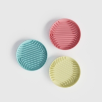 Gamelle pour chien à alimentation lente en silicone sans BPA, personnalisée, avec ventouses, gamelle arrondie pour chat et chien, accessoires, tapis à lécher antidérapant