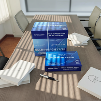 Papier copie A4 en pâte de bois blanc, 70g/m², 75g/m², 80g/m², 500 feuilles, lisse, haute luminosité – Vente directe usine Foire de Canton 2025