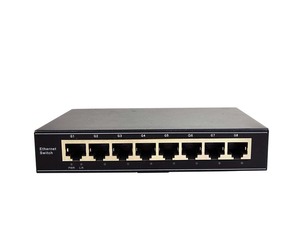 Switch Ethernet de sécurité Gigabit 8 ports avec alimentation externe unique DC9-12V pour caméra IP CCTV - Product Image 3