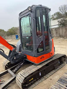 En stock, excavatrice sur chenilles hydraulique HITACHI ZX50U d'occasion de haute qualité, 5 tonnes, modèle 2018, moteur Isuzu, boîte de vitesses, pompe - Product Image 4