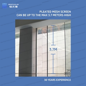 Gran oferta, puerta corredera sin rieles, Plisse mosquitera, malla plisada para mascotas, malla plegable, pantalla retráctil - Product Image 2