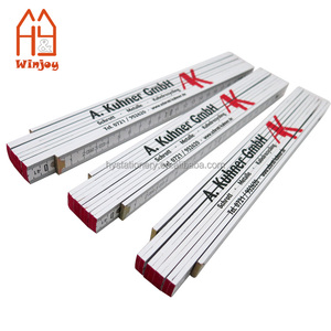 Règle en bois pliable personnalisée <span class=keywords><strong>de</strong></span> 2 m, règle <span class=keywords><strong>de</strong></span> <span class=keywords><strong>charpentier</strong></span> portable et pliable avec échelle métrique pour la construction et le bricolage - Product Image 4