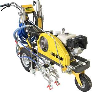 무공기 냉식 플라스틱 도로 표시 기계 유압 펌프 가솔린 엔진 유리구슬 살포기 - Product Image 1