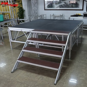 Plate-forme en aluminium pour événements scéniques Scène extérieure pliante en métal aluminium pour concert, <span class=keywords><strong>musique</strong></span> et scène - Product Image 4