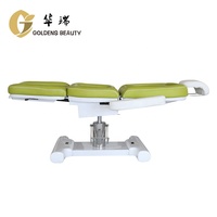 Lit de massage pliant pour le visage avec oreiller réglable en 3D Table de massage pour le visage pour 4 moteurs Lit de massage électrique pour tout le corps