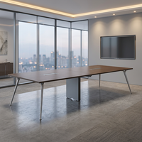 Meubles de bureau de luxe de haute qualité, bureau, table de réunion, table de conférence moderne pour immeuble de bureaux