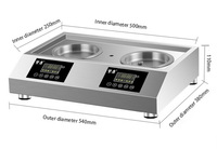 Four à vapeur électrique stable et harmonieux pour la cuisson des pains, idéal pour les opérations de cuisine standard