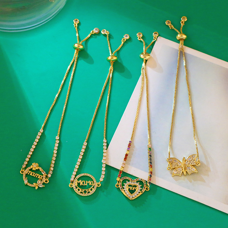 ❤マカロンナさま❤2025年Bracelet❤ Zircon Studded Deluxe Bangle Bracelet – Saeed Jewelry