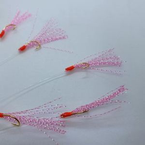Hameçons Sabiki en acier à haute teneur en carbone pour la pêche au bar, au poulpe, au calmar, à la truite, en eau douce et en eau salée, en pêche de fond et à la <span class=keywords><strong>carpe</strong></span> - Product Image 4
