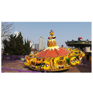 Bee King Dom 32-คนหมุนเครื่องเล่นไฟฟ้าไฟเบอร์กลาสสวนสนุกสำหรับสวนแทรมโพลีนพา<span class=keywords><strong>ร์</strong></span>ค - Product Image 1