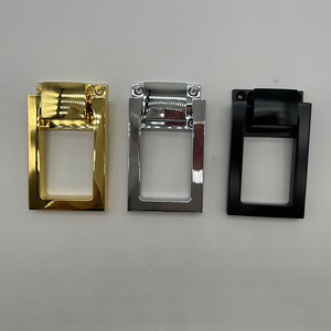 New Style Factory Wholesale Zinc Alloy Rectangular Pull Ring Door Handles for Cupboards <strong>Drawers</strong> Pulls Bedroom - Product Image 1