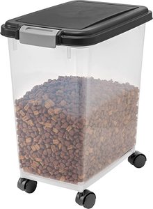 3 Size Rice Emergency <strong>Food</strong> Storage <strong>Container</strong> 20 Pounds Large Capacity <strong>Dog</strong> Pet Dry Grain Rice <strong>Food</strong> Storage <strong>Containers</strong> Box - Product Image 4