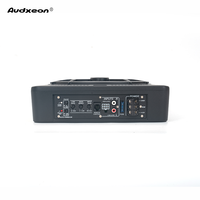 Subwoofer actif pour voiture de 10 pouces, 500 W max, 200 W RMS, classe AB, ultra fin, installation facile, OEM ODM