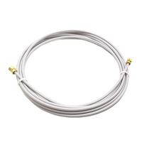 Tuyau d'alimentation en eau certifié PEX pour machine à glaçons, raccord F1/4 Comp, moderne, durable, flexible, blanc