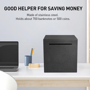 <span class=keywords><strong>Tirelire</strong></span> en métal givré <span class=keywords><strong>avec</strong></span> serrure et logo personnalisé, <span class=keywords><strong>tirelire</strong></span> à <span class=keywords><strong>code</strong></span> pour cadeau, motif de boîte à <span class=keywords><strong>code</strong></span> - Product Image 3