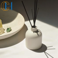 C & H Ensemble de diffuseurs à roseaux modernes de luxe personnalisés en gros Diffuseur en céramique d'aromathérapie pour désodorisant d'huiles essentielles