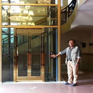 Домашний лифт для 2-6 этажей, грузоподъемность 400 кг, тяговый, пассажирский, для виллы, малый лифт на 2 человека - Product Image 4