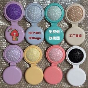 Espejo de Maquillaje Compacto Portátil Personalizado con Peine Plegable, Espejo Cosmético de Bolsillo con Mango de Plástico y Peine Integrado para Viaje y Hogar - Product Image 5