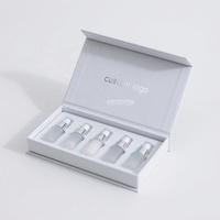 Boîte en carton magnétique de qualité supérieure pour soins de la peau, réutilisable, en gros, emballage de flacon de lotion avec insert en EVA