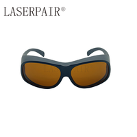 Beauté médicale CE EN207 Lunettes de protection de sécurité laser Lunettes 532 & 808 & 1064nm Laser à commutation Q 2 lignes YAG Protection des yeux