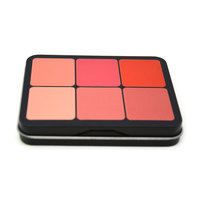 Bulk Empty Magnetic Palette Behälter Metall Zinn Fall Lidschatten Rouge Make-up Zinn Halter Box Hersteller