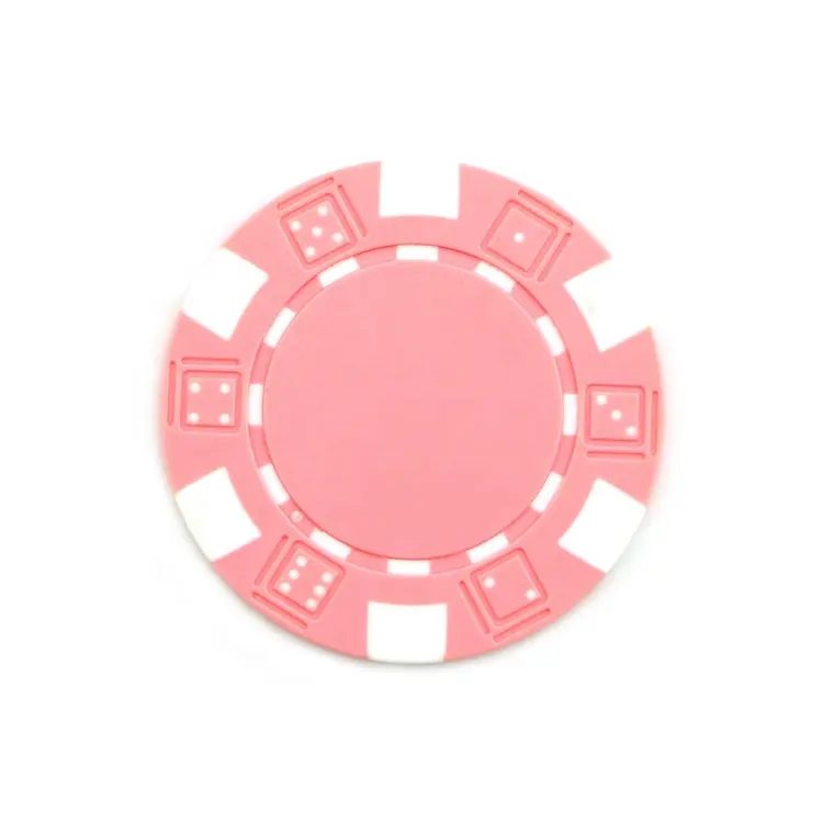 Groothandel Geïsoleerde Gift Souvenir Spel Munt Size Gokken Rekwisieten Dobbelstenen Klei Casino Token Poker Chips