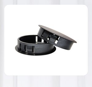 כיסוי פלסטיק נצמד תקעים חור פקקי אבק ראש שטוח משומר שימוש עבור תיבת שולחן כיסוי חור נוסף פנל נעילת חור - Product Image 3