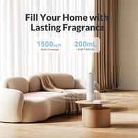 Diffuseur d'huiles essentielles intelligent à induction radar, sans eau, à brancher sur prise murale, nébuliseur de parfum pour hôtel