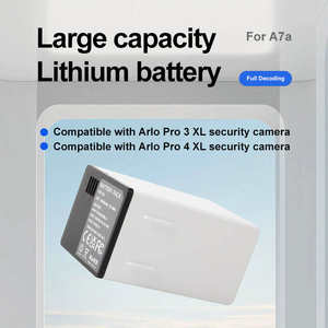 Untuk Arlo A7 A14 A-14a Arlo Pro 4 XL Arlo Go 2 VMA5410 Ultra 2 Pro 3 Produk Terbaru yang Ditingkatkan 3.6V Stok Produk Terlaris 2025 Paket Baterai A-7a - Product Image 2