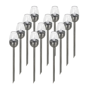Lámpara Solar de Jardín con Forma de Copa de Vino, Luz LED Cálida, Iluminación de Paisaje para Patio, Villa, Decoración de Jardín - Product Image 2