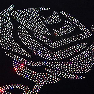 Wholesale New <strong>Design</strong> Custom <strong>Rhinestone</strong> Logo Heat Transfer <strong>Design</strong> Iron-on <strong>Rhinestone</strong> With Professional Manufacturer - Product Image 1