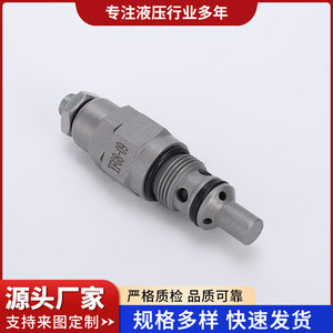 Válvula de alivio de cartucho roscado de acción directa Yf08 09 para sistemas hidráulicos industriales, tipo de desbordamiento - Product Image 3