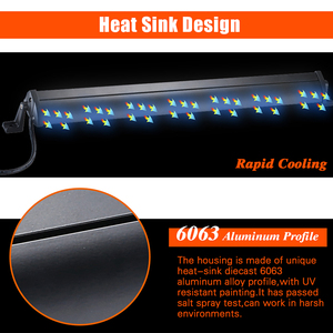 Thanh đèn <span class=keywords><strong>LED</strong></span> đơn hàng 6 bóng, chùm tia điểm, 12V 24V, dùng cho xe địa hình ATV UTV UAZ, đèn làm việc khi lái xe - Product Image 5