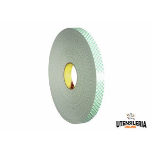 3M 4032 Cinta de espuma de poliuretano blanca de doble cara - Product Image 1
