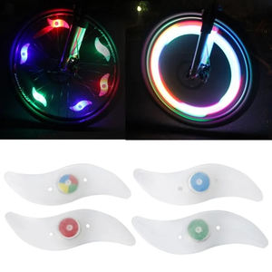 Lampe à rayons LED pour roue de bicyclette, colorée, étanche, pour l'équilibre des pneus de bicyclette. - Product Image 3