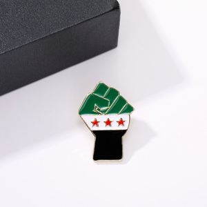 Vente en gros usine : Pin's métallique de la Syrie, insigne drapeau et carte, broche personnalisée, pin's drapeau de la Syrie en émail métallique - Product Image 5