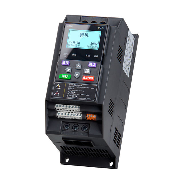 10kw Three-Phase VFD Inverter Drive with Built-in Bypass Soft Starter Motor Starters He 110kw-Vfd