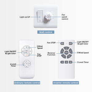 Lampara De Techo Con <span class=keywords><strong>Abanico</strong></span> Ventilador De Techo Retráctil Invisible De 42 Pulgadas Con Control Remoto Inteligente De Luz - Product Image 5
