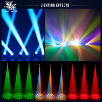 128 W DMX512 LED Mini-Beam Move-Head Light Bühnenlichter Ausrüstung DJ Disco Party Licht