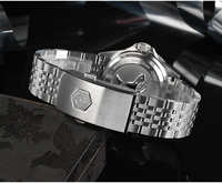 San martin — montre mécanique automatique 8215 en acier inoxydable pour plongée, design unique, 38mm 20atm, pour hommes, à vendre, 316