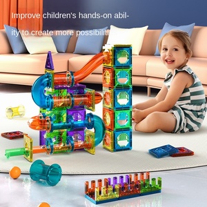 Vente chaude Jouet de construction de blocs de tuyaux multifonctionnel pour enfants pour garçons <span class=keywords><strong>Jeu</strong></span> interactif parent-enfant pour le développement du cerveau - Product Image 2
