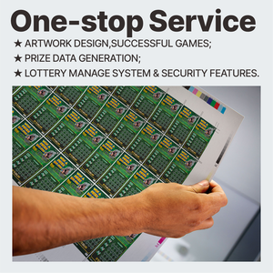 ZhongDao Druckservice für Rubbelkarten-Designvorlagen, Software für Geschäfts-Einlösesysteme, Betrugsschutz-Druckservice - Product Image 1