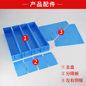 ถาดจ่ายยาแบบ 20 ช่อง ทำจากพลาสติก PP/ABS กล่องยาแบบมีชั้นพร้อมชั้นวางตัวอย่าง กล่องเก็บของแบบมีช่องใส่แก้วพลาสติก - Product Image 5