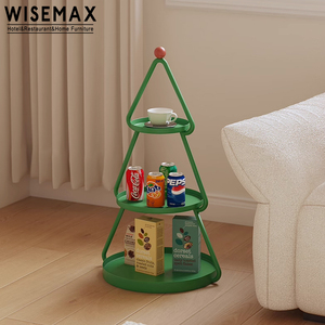 WISEMAX FURNITURE Modern Living Room Furniture Sofas End <strong>Table</strong> Plastic Three Levels Storage <strong>Table</strong> <strong>Christmas</strong> <strong>Trees</strong> for Home - Product Image 6